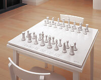 YóKO ONO. Yoko Ono / White Chess Set, 1966. - Album alb4879409