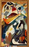 Wassily Kandinsky、DAS JUNGSTE GERICHT Das jüngste Gericht - Wassily Kandinsky als Kunstdruck oder Gemälde.