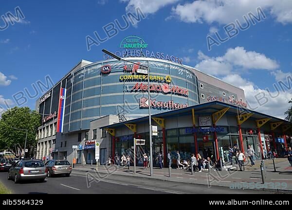 Gropius Passagen, Johannisthaler Chaussee, Gropiusstadt, Neukölln, Berlin, Germany, Europe.