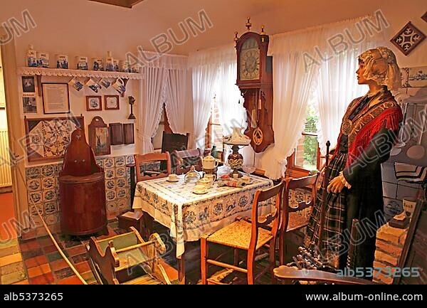 Dykhus Museum of Local History, Borkum, East Frisian Island, East Frisia, Lower Saxony, Germany, Europe.
