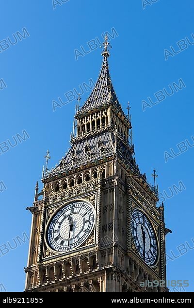 Close up of Big Ben.