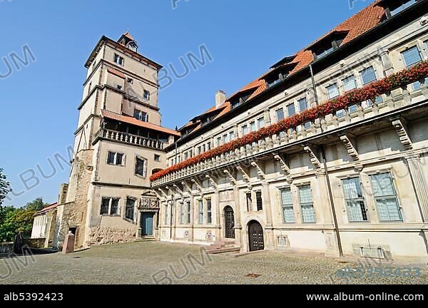 Schloss Brake castle, Weserrenaissance Museum, Weser Renaissance Museum, moated castle, Lemgo, East Westphalia Lippe, North Rhine-Westphalia, Germany, Europe.