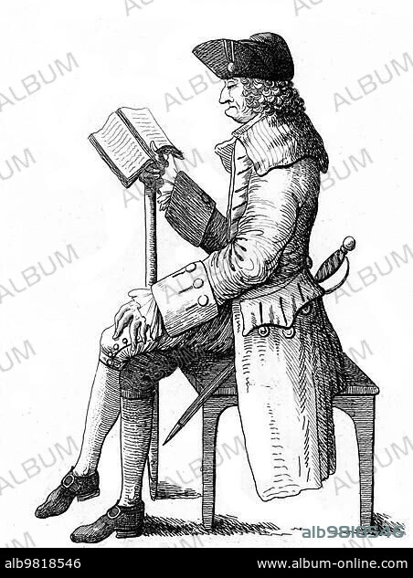 James Edward Oglethorpe (22 December 1696-30 June 1785) was a British general and philanthropist. He founded the colony of Georgia; which later became the present-day US state of Georgia; Historic; digitally restored reproduction from a 19th century original.
