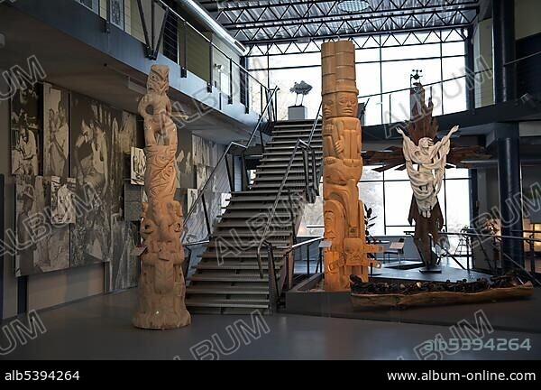 Daetz Centrum, international centre for wood sculpture in the castle of Lichtenstein, Lichtenstein, Saxony, Germany, Europe.