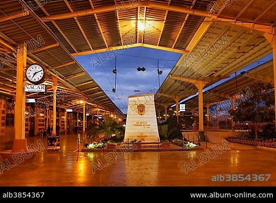 Sirkeci Railway Station, terminus of the Orient Express, Istanbul, Turkey, Europe, Istanbul, Istanbul Province, Turkey, Asia.