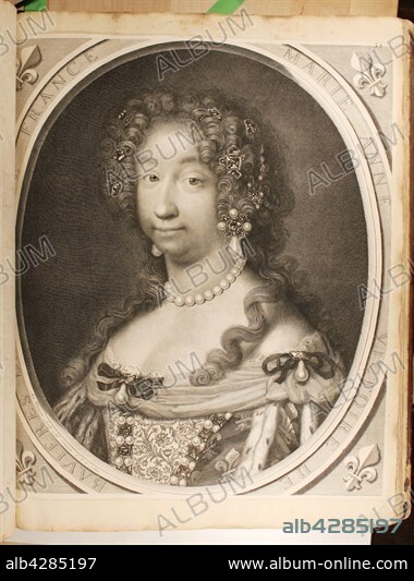 Marie Anne Victoire de Bavière, (1660-1690) , wife of Louis de France, Le Grand Dauphin.