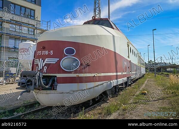State train GDR, railway station, Lichtenberg, Berlin, Germany, Europe.