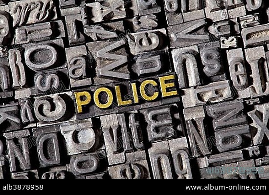 type police word