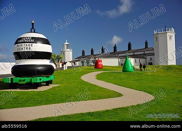 Lizard Lighthouse, Lizard Point, Cornwall, England, local history museum, history museum.