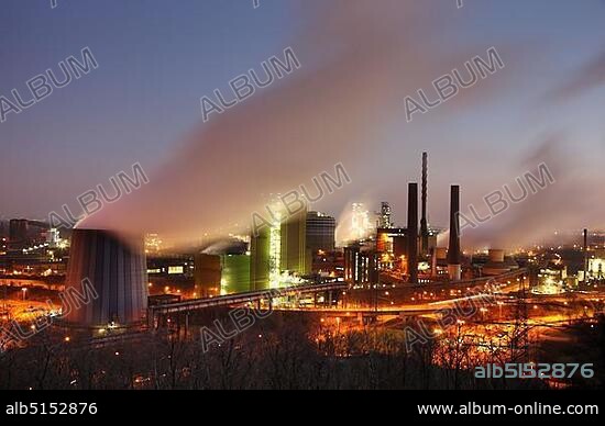 ThyssenKrupp Steelworks, Duisburg, North Rhine-Westphalia, Germany, Europe.
