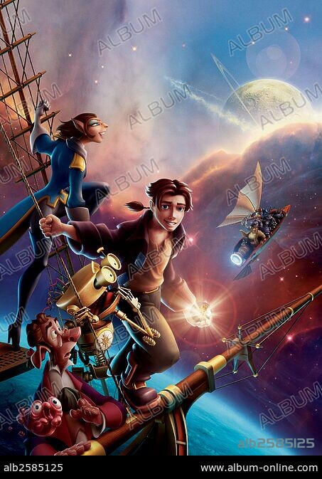 Poster of TREASURE PLANET 2002 directed by JOHN MUSKER and RON CLEMENTS. Copyright WALT DISNEY PICTURES. alb2585125 album online