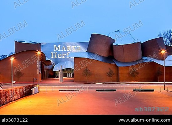 MARTa Herford, contemporary art and design museum of 21st century, by architect Frank O. Gehry, Herford, Westphalia, North Rhine-Westphalia, Germany, Europe.