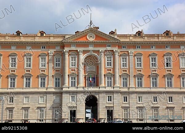 Royal Palace of Caserta, Palazzo Reale di Caserta, Reggia di Caserta, one of the largest castles in Europe, Unesco World Heritage Site, near Naples, Campania, Italy, Europe.