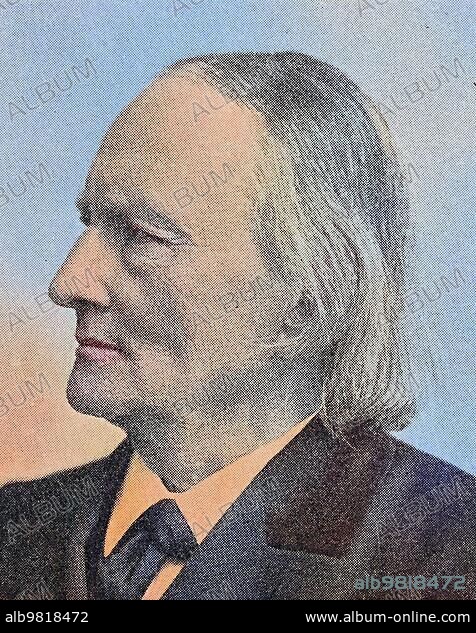 Karl Gotthelf Jakob Weinhold (26 October 1823) (15 August 1901) was a German philologist; Historical; digitally restored reproduction from a 19th century original.