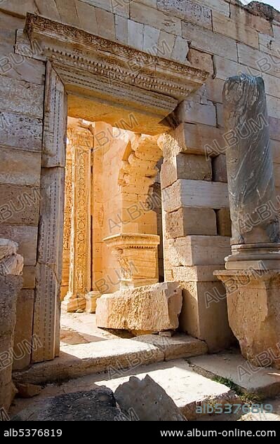Severian basilica of Leptis Magna.