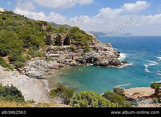 Ancient city of Iotape, Gazipasa, Provinz Antalya, Turkish Riviera, Turkey, Asia.