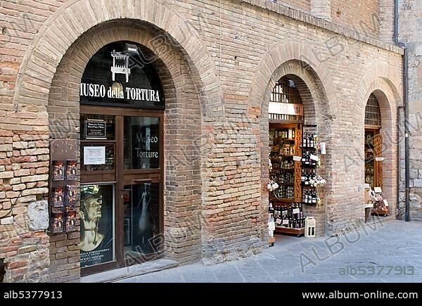 Torture Museum, Museo della Tortura, San Gimignano, UNESCO World Heritage Site, Tuscany, Italy, Europe.