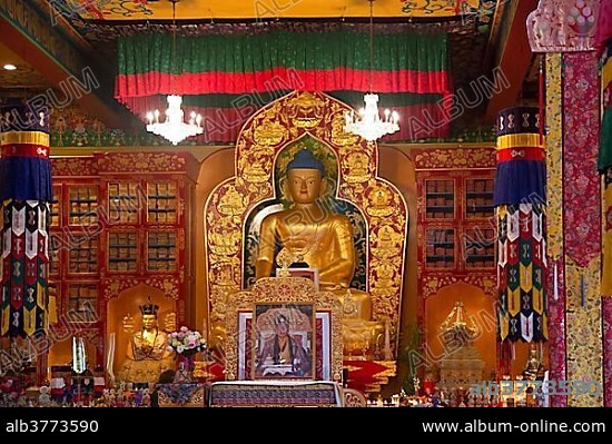 The Karma Triyana Dharmachakra, a Tibetan Buddhist monastery, Catskill Mountains, Woodstock, New York, United States, North America.