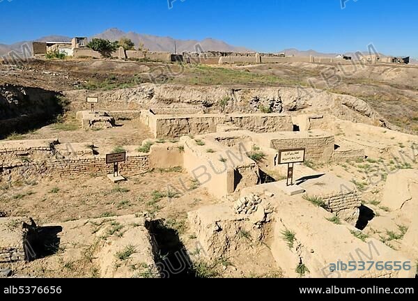 Tappe-e Hekmatane, Ekbatana, Ecbatana archeological site in Hamadan, Hamedan, Iran, Persia, Asia.
