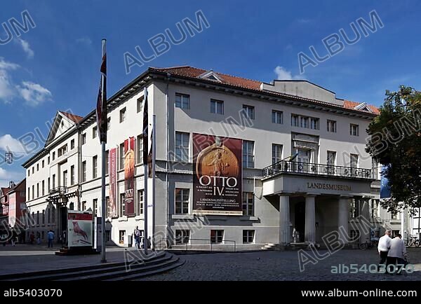 Brunswick state museum in the Vieweg-Haus building, Burgplatz square, Braunschweig, Lower Saxony, Germany, Europe.