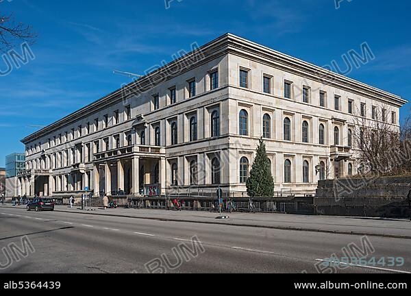 Academy of Music and Theatre, former Führerbau, Königsplatz, Munich, Bavaria, Germany, Europe.