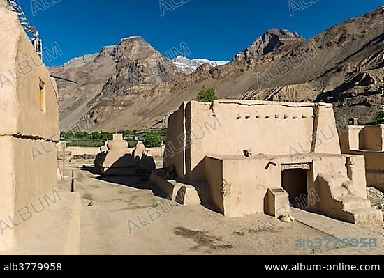 Tabo Monastery or Tabo Chos-Khor Monastery, a Tibetan Buddhist monastery, Spiti valley, Tago village, Himachal Pradesh, India, Asia.