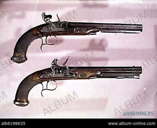 PISTOLAS DE DUELO S XIX FABRICACION INGLESA.