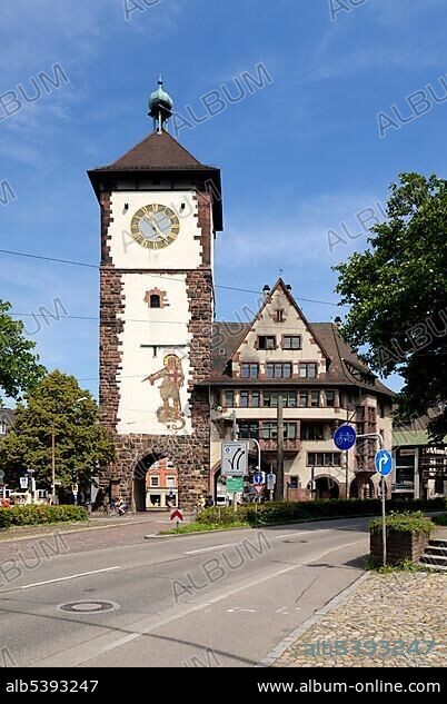 Freiburg im Breisgau - Schwabentor - Baden Wuerttemberg, Germany, Europe., Europe.