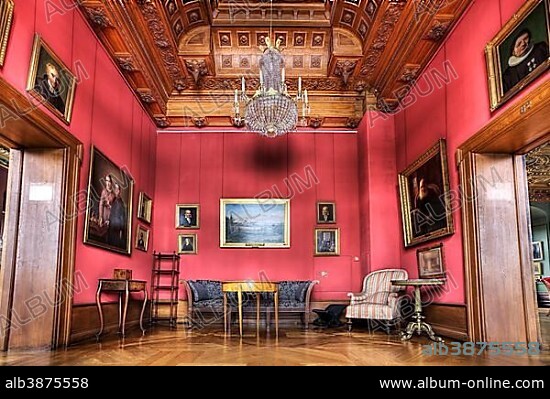 Frederiksborg Castle, interior, Hillerød, Denmark, Europe.