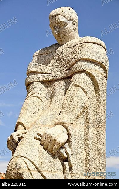 Monument to José Calvo Sotelo, Plaza Castilla, Madrid, Spain, Iberian Peninsula, Europe