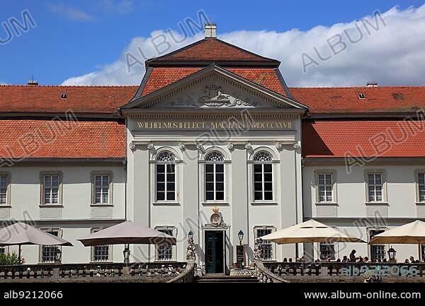 Schloss Fasanerie, Adolphseck, in Eichenzell, Fulda, Hesse, Germany, Schloss Fasanerie in Eichenzell near Fulda, originally named Schloss Adolphseck after the Fuldian prince abbot Adolph von Dalberg, is one of the most beautiful baroque castles in Hesse, Germany, Europe.