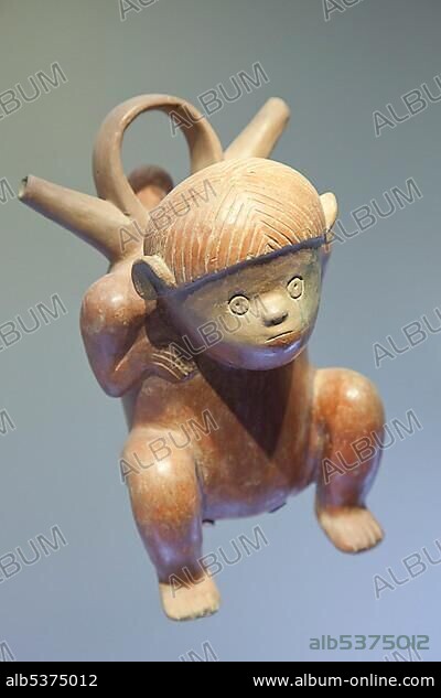 Exhibit from the Gold Museum, Museo del Oro, Bogota, Columbia, South America.