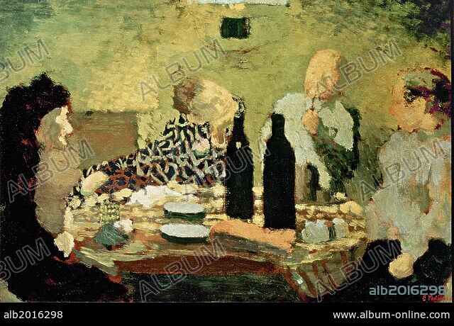 EDOUARD VUILLARD. Édouard Vuillard / 'The Family After the Meal or