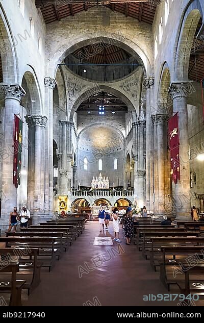 Santa Maria della Pieve. Arezzo, Italy, Europe.