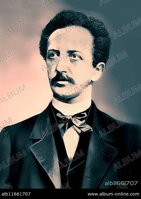 Ferdinand Lassalle, 1825 – 1864, Prussian-German jurist, philosopher, socialist and politician, digitally edited.