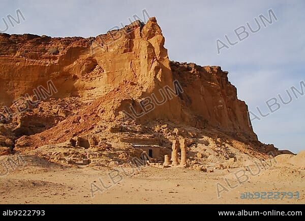 Amun Temple at Djebel Barkal, near Karima, Sudan, Africa.