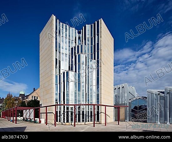 Museum Abteiberg, architect Hans Hollein, postmodernism, Mönchengladbach, North Rhine-Westphalia, Germany, Europe.