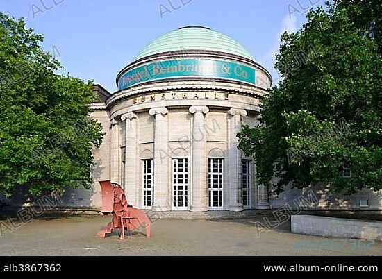 Hamburger Kunsthalle museum, Hamburg, Germany, Europe.