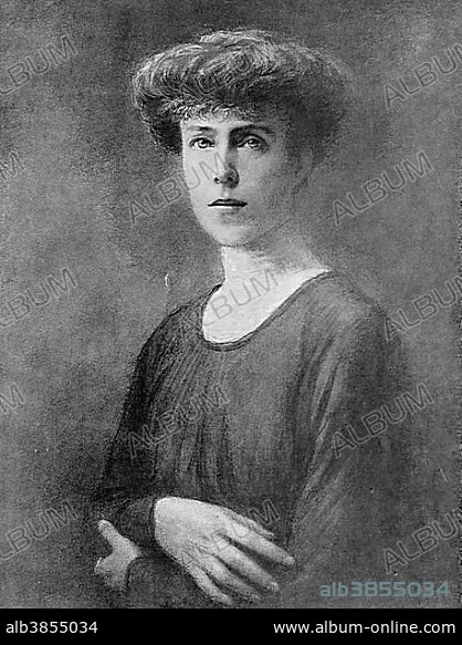 Elisabeth of Bavaria, Queen consort of Belgium, 1914, Belgium, Europe.