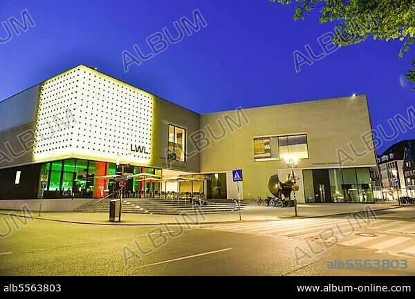 LWL Museum of Art and Culture, Rothenburg, Pferdegasse, Münster, North Rhine-Westphalia, Germany, Europe.