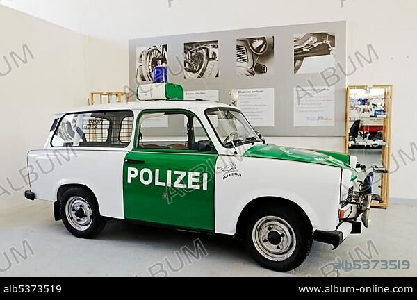 Automobil-Museum car museum "Trabiparadies Weberstedt", Weberstedt, Thuringia, Germany, Europe.