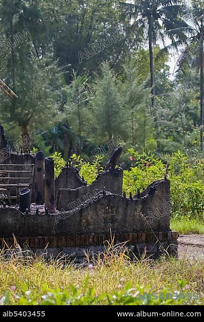 My Lai Massacre ruins, March 16. 1968 massacre committed by U.S. Charlie Company troops killing around 500 Vietnamese civilians, My Lai, Vietnam, Southeast Asia, Asia.