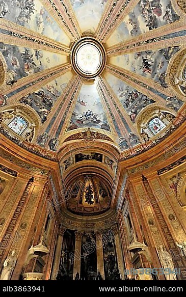 Real Basilica de San Francisco el Grande, Royal Basilica of San Francisco el Grande, Madrid, Spain, Europe.
