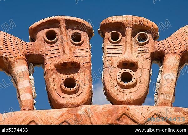 Pachamama museum of the Inca people in Calchaqui Valley, Amaicha, Tucuman Province, Argentina, South America.