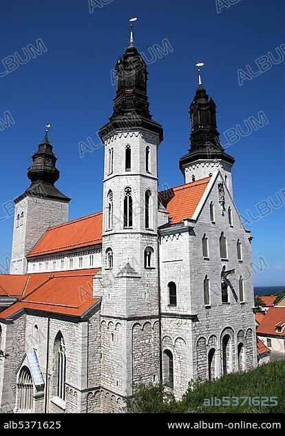 Cathedral St. Mary, Gotland, Sweden, Europe.