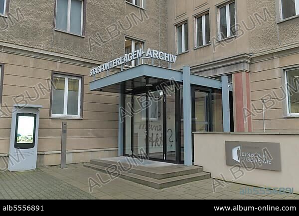 House 7, Stasi Archives, Ruschestrasse, Lichtenberg, Berlin, Germany, Europe.