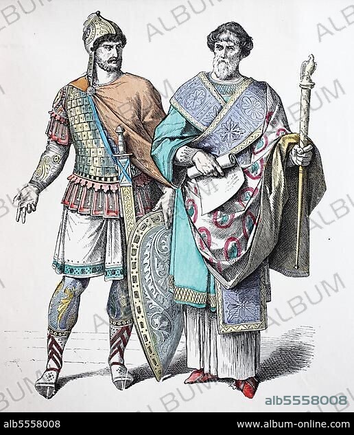 Folk traditional costume, Clothing, History of costumes, Byzantine