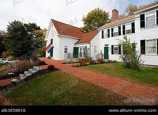 Pierce Manse, home of the 14th President of the United States, Franklin Pierce, Concord, New Hampshire, USA, North America.