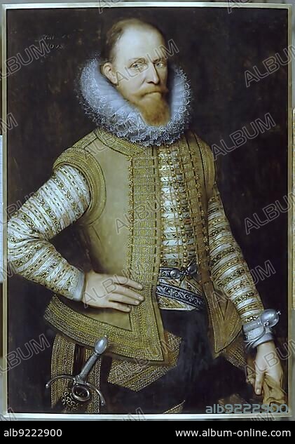 Johann Moritz Prince of Nassau-Siegen, Johan Maurits van Nassau-Siegen, also called The Brazilian, 17 June to 20 December 1679, was a reigning Count of Nassau-Siegen from the House of Nassau, Historical, digitally restored reproduction of a 19th century original.
