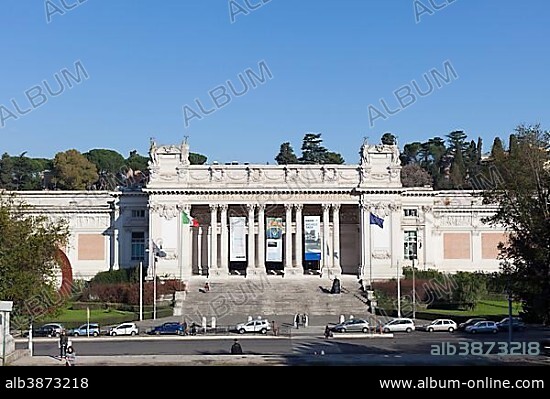 Galleria Nazionale d'Arte Moderna, National Gallery of Modern Art, façade, Rome, Italy, Europe.
